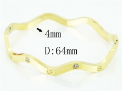 HY Wholesale Stainless Steel 316L Fashion Bangle-HY14B0232HIE