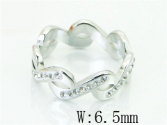 HY Wholesale Stainless Steel 316L Popular Jewelry Rings-HY19R0934HDD