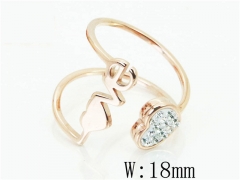 HY Wholesale Stainless Steel 316L Popular Jewelry Rings-HY19R0927HEE