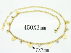 HY Wholesale Stainless Steel 316L Jewelry Necklaces-HY32N0444HIW