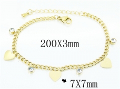 HY Wholesale Jewelry 316L Stainless Steel Bracelets-HY32B0308HHQ