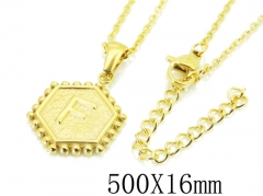 HY Wholesale Stainless Steel 316L Jewelry Necklaces-HY06N0513PV