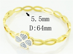 HY Wholesale Stainless Steel 316L Fashion Bangle-HY80B1234HKL