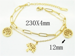 HY Wholesale Jewelry 316L Stainless Steel Bracelets-HY80B1226OL