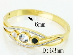 HY Wholesale Stainless Steel 316L Fashion Bangle-HY19B0732HOW