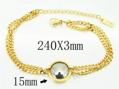 HY Wholesale Jewelry 316L Stainless Steel Bracelets-HY80B1225NQ