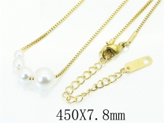 HY Wholesale Stainless Steel 316L Jewelry Necklaces-HY32N0450PQ