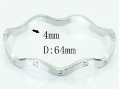 HY Wholesale Stainless Steel 316L Fashion Bangle-HY14B0228HEE