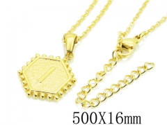 HY Wholesale Stainless Steel 316L Jewelry Necklaces-HY06N0516PZ