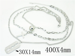 HY Wholesale Stainless Steel 316L Jewelry Necklaces-HY80N0477OL