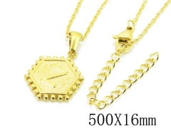 HY Wholesale Stainless Steel 316L Jewelry Necklaces-HY06N0533PZ