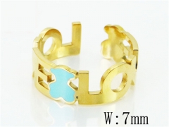 HY Wholesale Stainless Steel 316L Popular Jewelry Rings-HY90R0053HHE