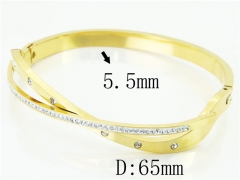 HY Wholesale Stainless Steel 316L Fashion Bangle-HY19B0744HNW