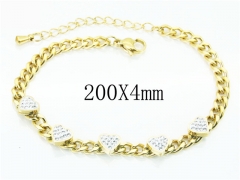 HY Wholesale Jewelry 316L Stainless Steel Bracelets-HY32B0309HHZ