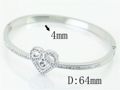HY Wholesale Stainless Steel 316L Fashion Bangle-HY19B0737HLF