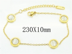 HY Wholesale Jewelry 316L Stainless Steel Bracelets-HY80B1228NL