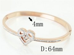 HY Wholesale Stainless Steel 316L Fashion Bangle-HY19B0739HNZ