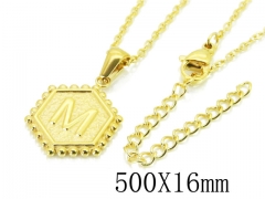 HY Wholesale Stainless Steel 316L Jewelry Necklaces-HY06N0520PV