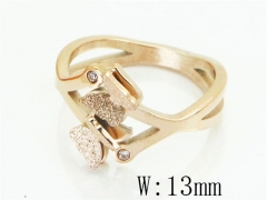 HY Wholesale Stainless Steel 316L Popular Jewelry Rings-HY80R0018LL
