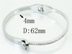 HY Wholesale Stainless Steel 316L Fashion Bangle-HY80B1236HLS