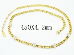 HY Wholesale Stainless Steel 316L Jewelry Necklaces-HY32N0442HID