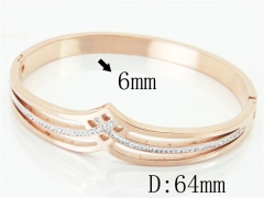 HY Wholesale Stainless Steel 316L Fashion Bangle-HY19B0742HNA