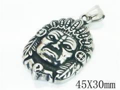 HY Wholesale 316L Stainless Steel Jewelry Popular Pendant-HY48P0289NG