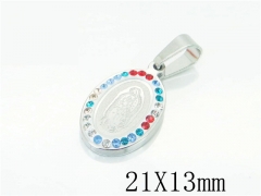 HY Wholesale 316L Stainless Steel Jewelry Popular Pendant-HY12P1175IL