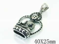 HY Wholesale 316L Stainless Steel Jewelry Popular Pendant-HY48P0337NV