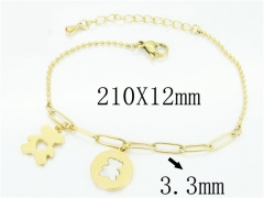 HY Wholesale Jewelry 316L Stainless Steel Bracelets-HY32B0316OR