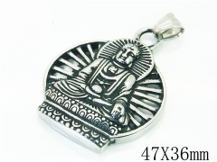 HY Wholesale 316L Stainless Steel Jewelry Popular Pendant-HY48P0384NA