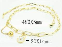 HY Wholesale Stainless Steel 316L Jewelry Necklaces-HY32N0464HXX