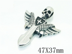 HY Wholesale 316L Stainless Steel Jewelry Popular Pendant-HY48P0230NG