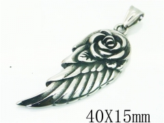 HY Wholesale 316L Stainless Steel Jewelry Popular Pendant-HY48P0365NS