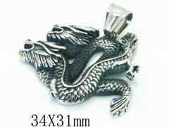 HY Wholesale 316L Stainless Steel Jewelry Popular Pendant-HY48P0350NA