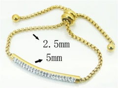 HY Wholesale Jewelry 316L Stainless Steel Bracelets-HY12B0241HAQ