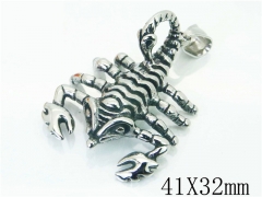 HY Wholesale 316L Stainless Steel Jewelry Popular Pendant-HY48P0344NF