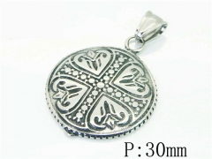 HY Wholesale 316L Stainless Steel Jewelry Popular Pendant-HY48P0405NC