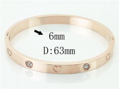 HY Wholesale Stainless Steel 316L Fashion Bangle-HY14B0244HID