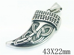HY Wholesale 316L Stainless Steel Jewelry Popular Pendant-HY48P0374NG