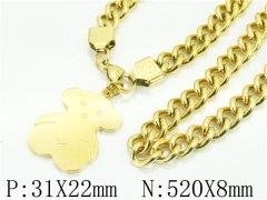 HY Wholesale Stainless Steel 316L Jewelry Necklaces-HY90N0241IEE