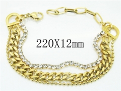 HY Wholesale Jewelry 316L Stainless Steel Bracelets-HY32B0318HHD