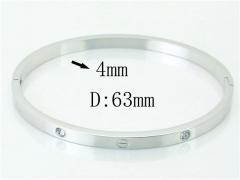 HY Wholesale Stainless Steel 316L Fashion Bangle-HY14B0245NZ