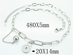 HY Wholesale Stainless Steel 316L Jewelry Necklaces-HY32N0463PA