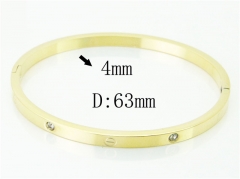HY Wholesale Stainless Steel 316L Fashion Bangle-HY14B0246OQ