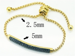 HY Wholesale Jewelry 316L Stainless Steel Bracelets-HY12B0242HAS