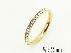 HY Wholesale Stainless Steel 316L Popular Jewelry Rings-HY62R0056KS