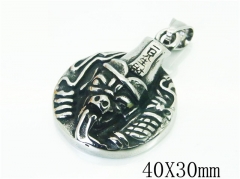 HY Wholesale 316L Stainless Steel Jewelry Popular Pendant-HY48P0393ND