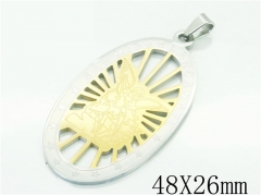 HY Wholesale 316L Stainless Steel Jewelry Popular Pendant-HY12P1165JL