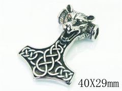 HY Wholesale 316L Stainless Steel Jewelry Popular Pendant-HY48P0264NS